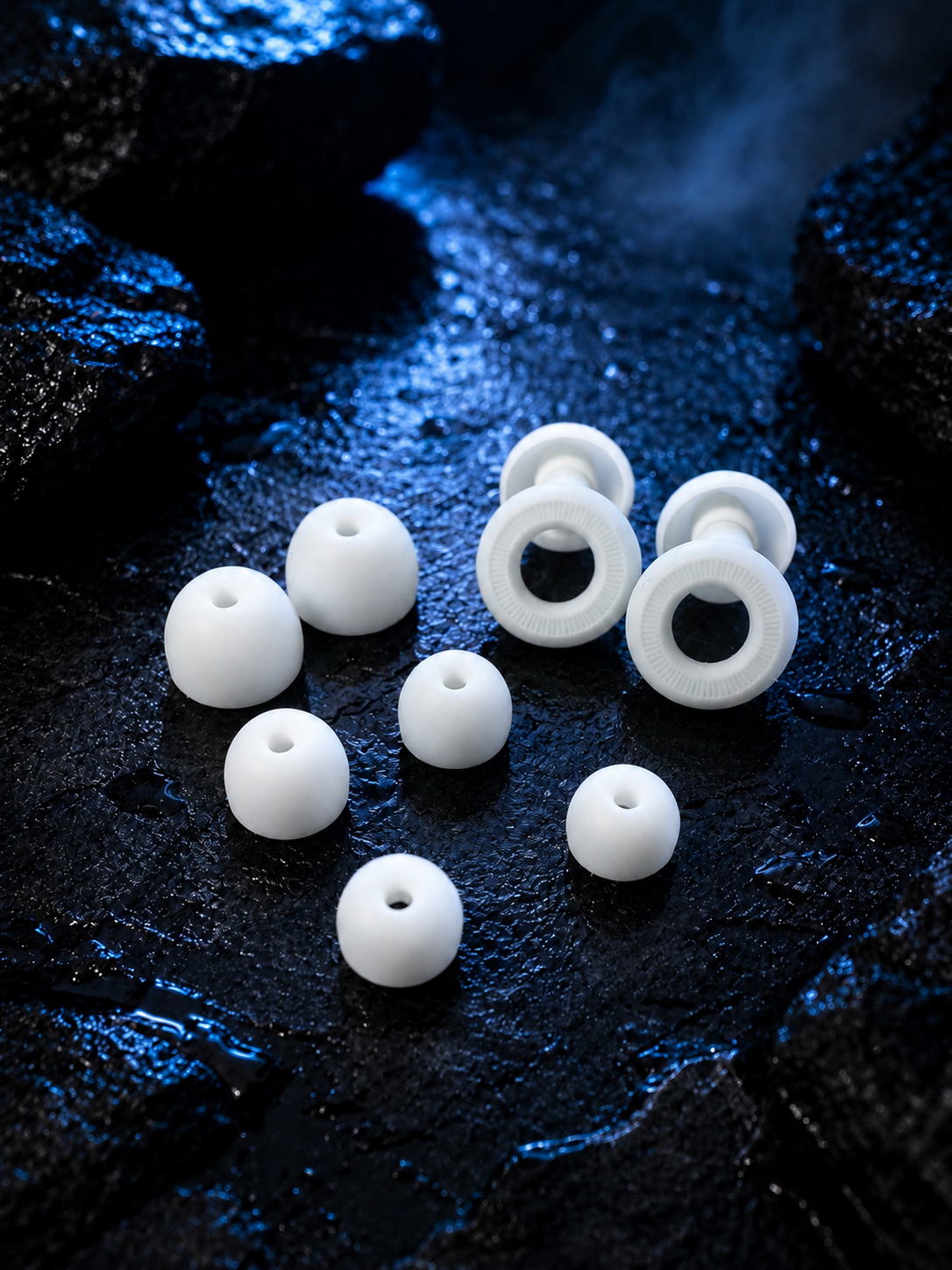 Bouchons d’oreilles réutilisables - Blanc