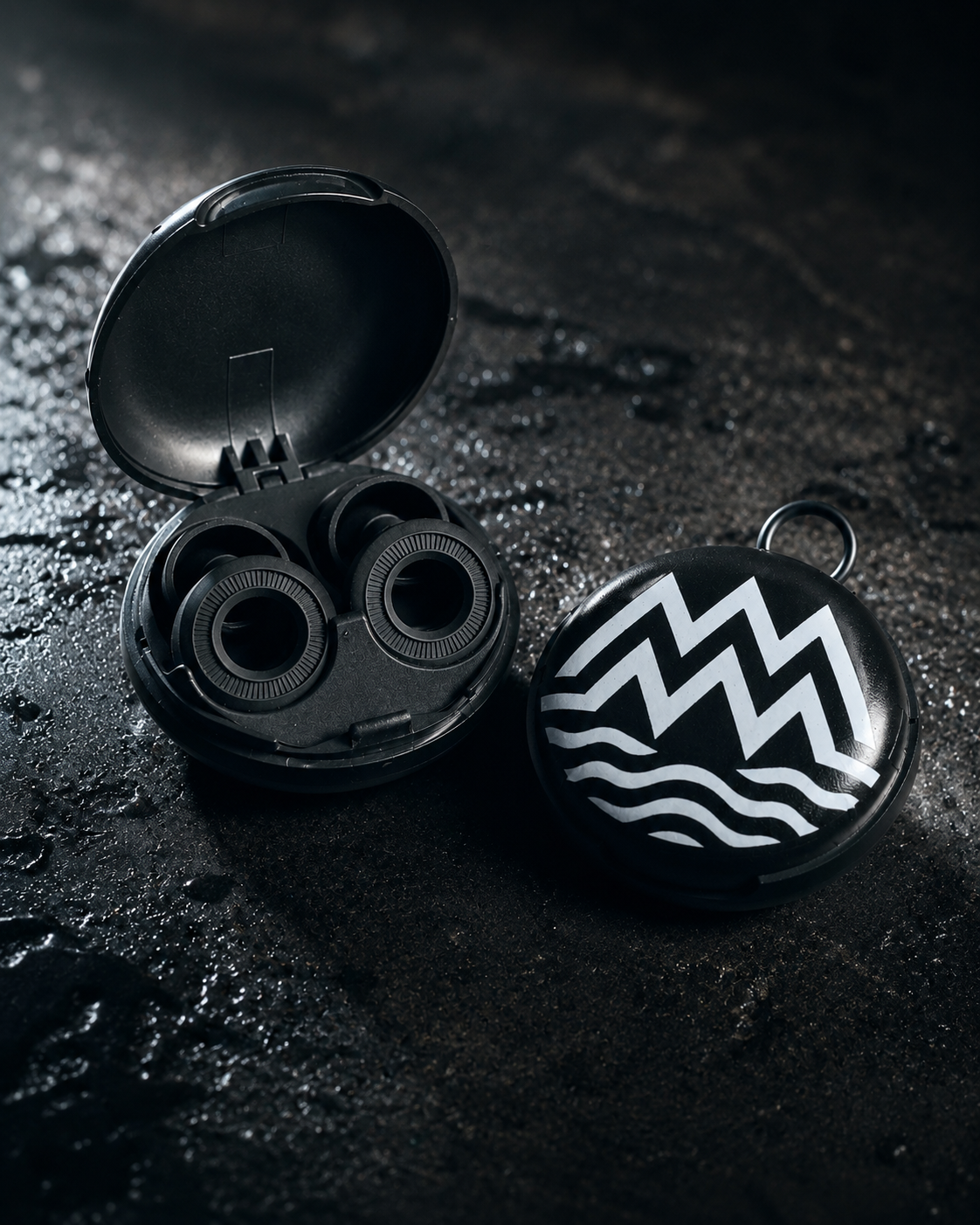 Bouchons d’oreilles réutilisables - Noir