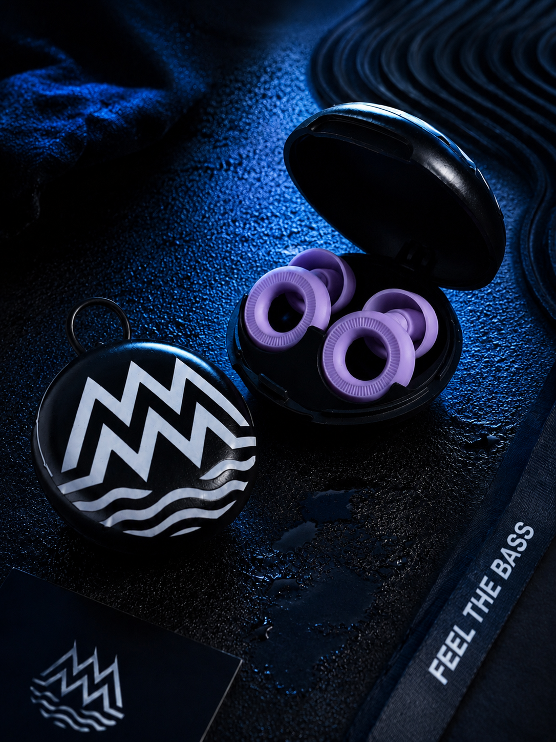 Bouchons d’oreilles réutilisables - Violet