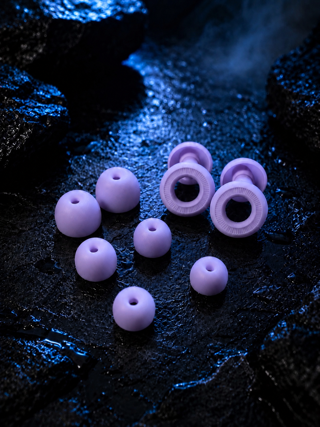 Bouchons d’oreilles réutilisables - Violet